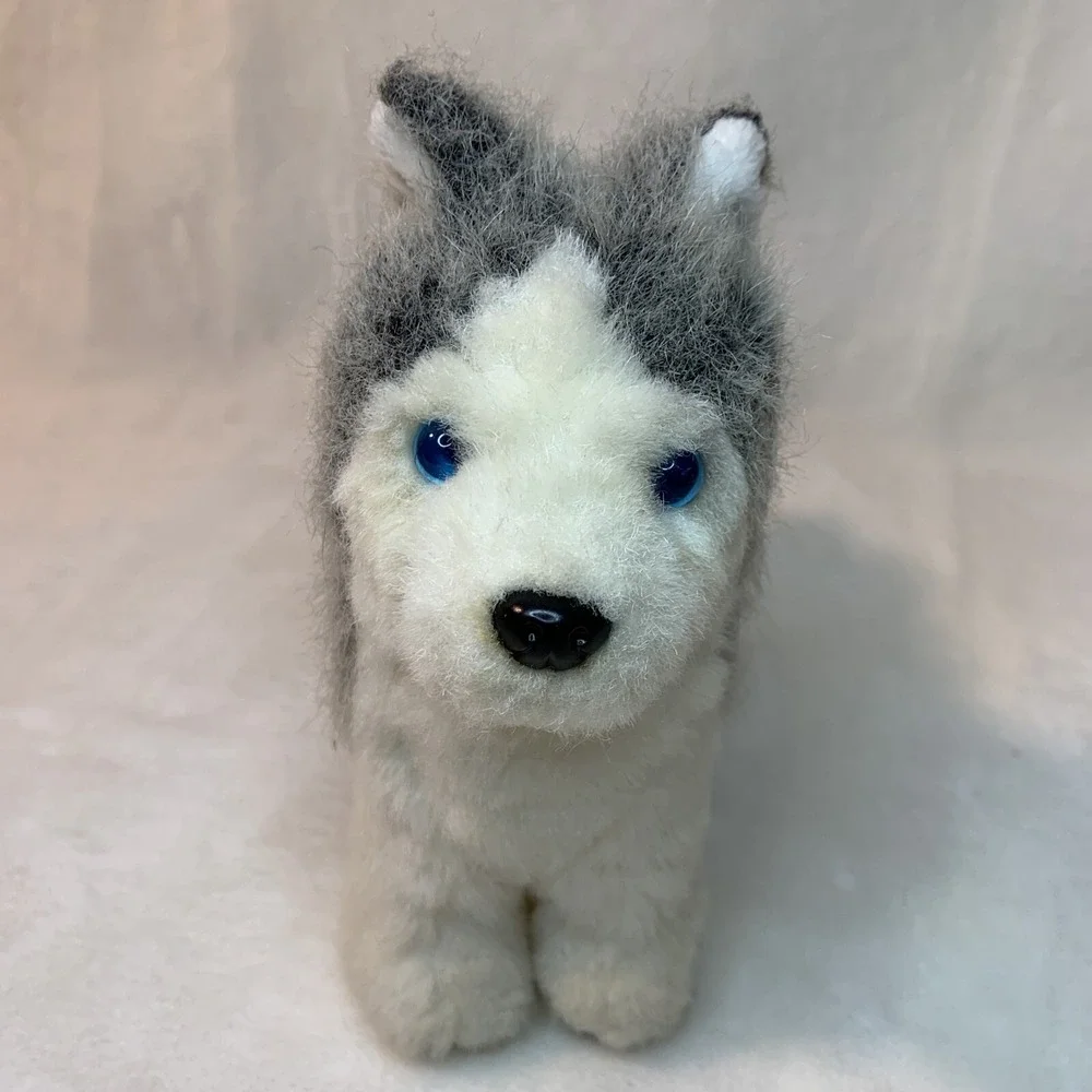 AMERICAN GIRL Doll Snow‎ Dog Pepper SIBERIAN HUSKY Puppy PLUSH STUFFED Animal 7